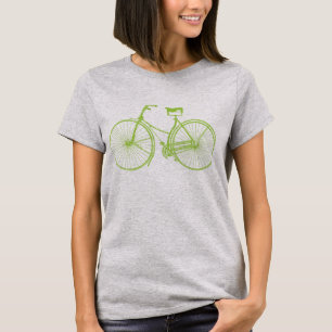 T-shirt Vélo vintage - Martian Green