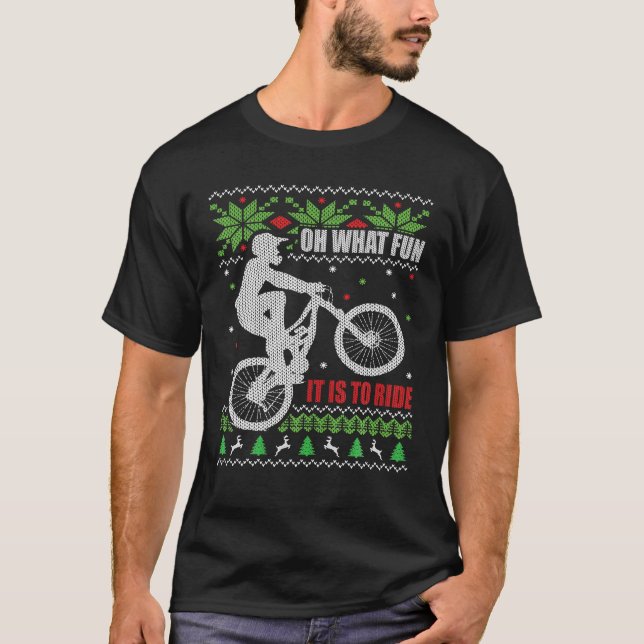 T-shirt Vélo VTT Vacances Vacances Vacances Vacances Vacan (Devant)