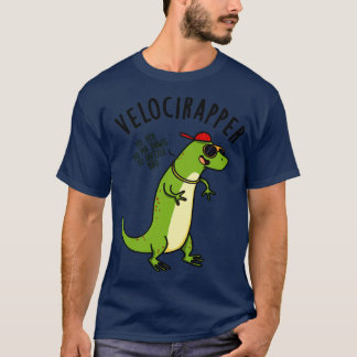 T-shirt Velocirapper Dinosaure Puns