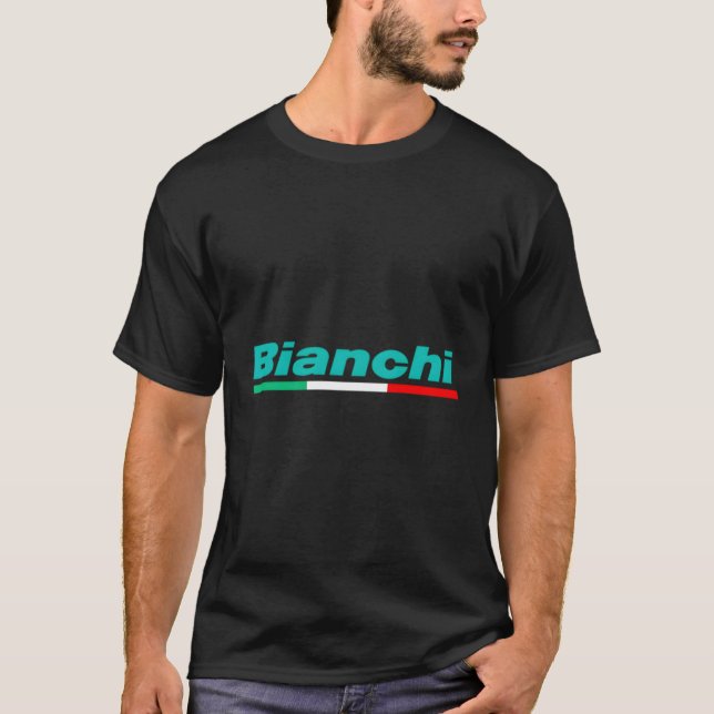 T-shirt Vélos italiens Bianchi (Devant)