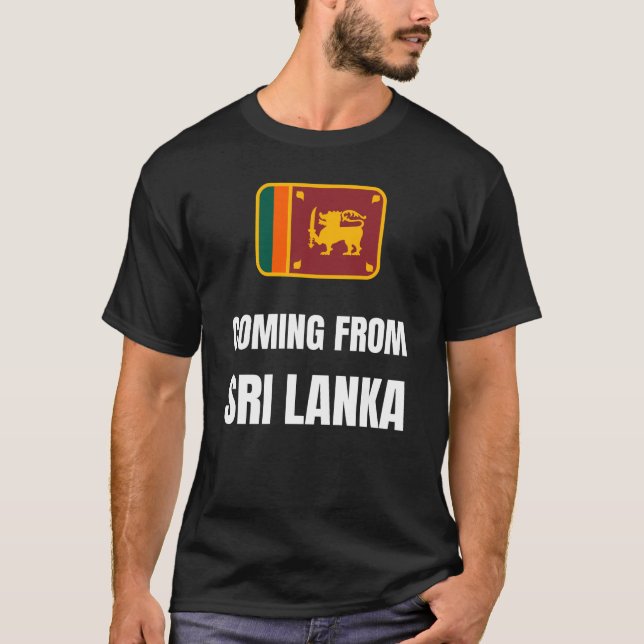 T-shirt Venant du Sri Lanka (Devant)