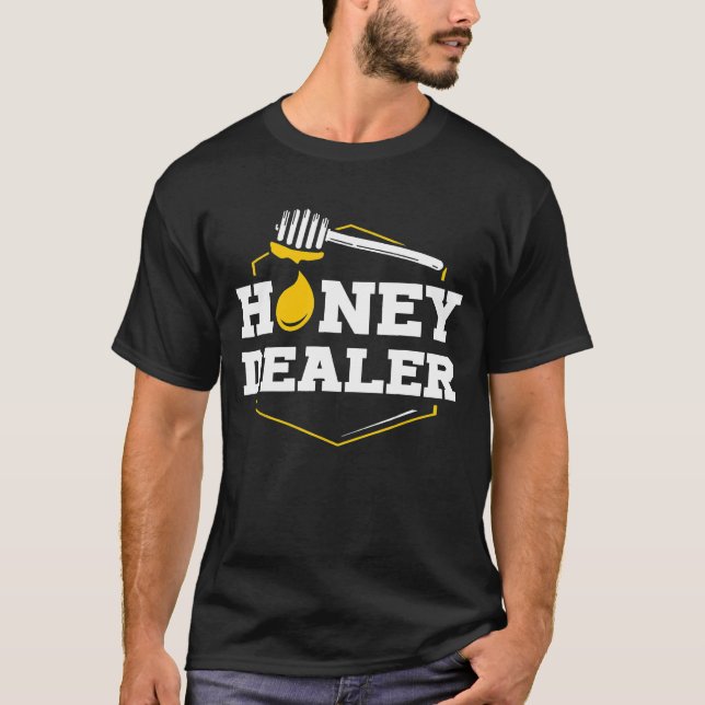 T-shirt Vendeur de miel Beekeeper Bee (Devant)