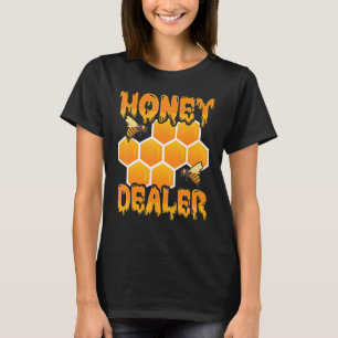 T-shirt Vendeur de miel Honeycomb Bee Hive Beekeepi Beekee