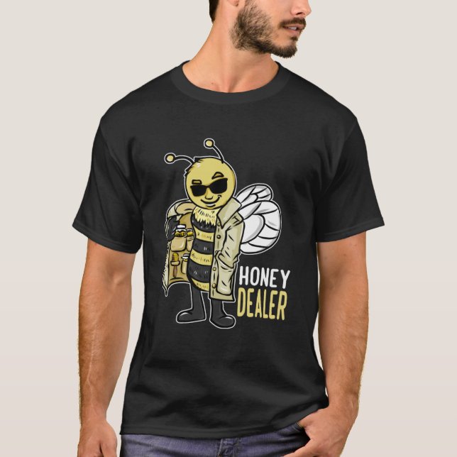 T-shirt Vendeur De Miel Pour Abeilles (Devant)