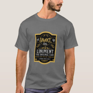 T-shirt Vendeur d'huile de serpent cadeaux amusants pour l