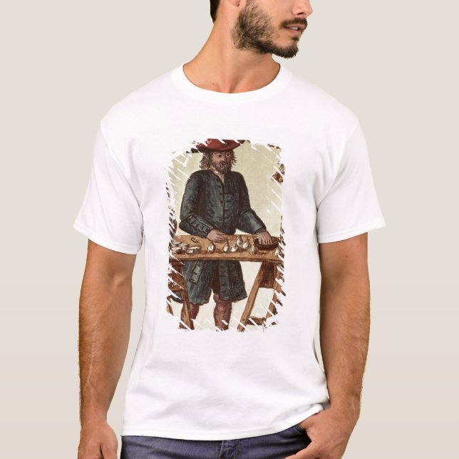 T-shirt Vendeur vénitien de tabac (Devant)