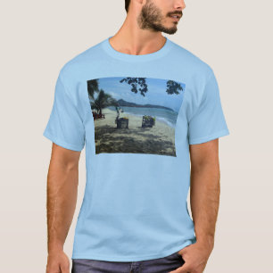 T-shirt Vendeurs de plage ... Plage de Lamai, île de Koh S