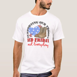 T-shirt Vendredi rouge quotidien