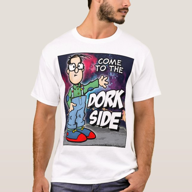 T-shirt Venez À Dork Side (Devant)
