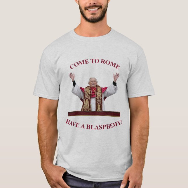 T-shirt Venez à Rome ! (Devant)