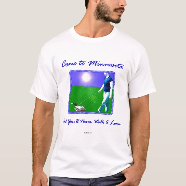 T-shirt Venez au Minnesota… (Devant)