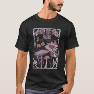 T-shirt Venez Comme Vous Êtes Nous Visiter Les Champignons