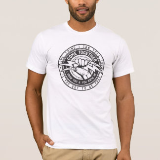 T-shirt Venez ensemble le logo des syndicats