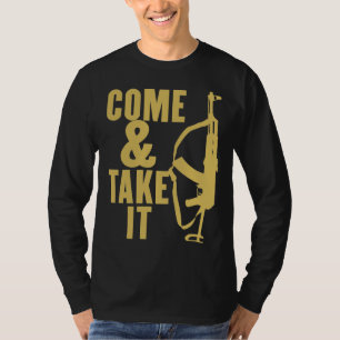 T-shirt Venez et il fallez la chemise