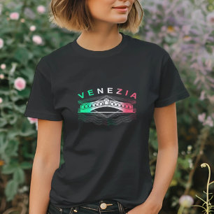 T-shirt Venezia Rialto Bold Lines femmes basic