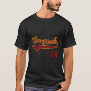 T-shirt Venezuela Baseball Vinotinto Beisbol