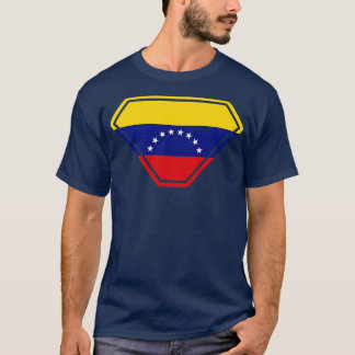 T-shirt Vénézuéla, bouclier super-puissant