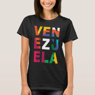 T-shirt Venezuela coloré