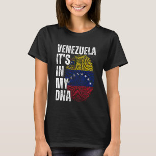 T-shirt Venezuela It's In My DNA Matching Venezuela Men W