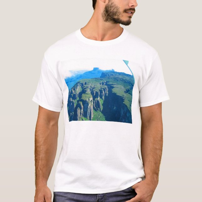 T-shirt Venezuela Paysage depuis l'avion Photo (Devant)