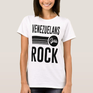 T-shirt vénézuéliennes filles rock