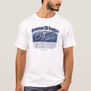 T-shirt "vengeur d'art d'aviation de Grumman TBF "