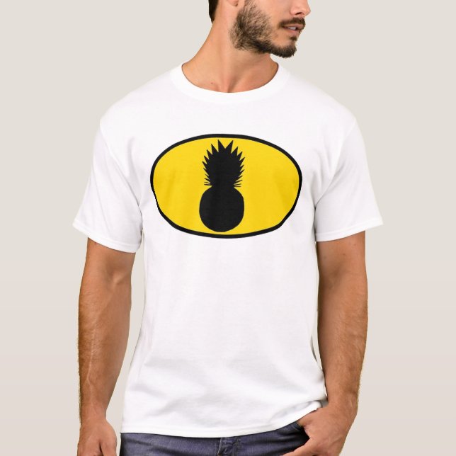 T-shirt Vengeurs T sans manche de l'ananas des hommes (Devant)