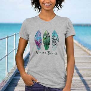 T-shirt Venice Beach California Surboards