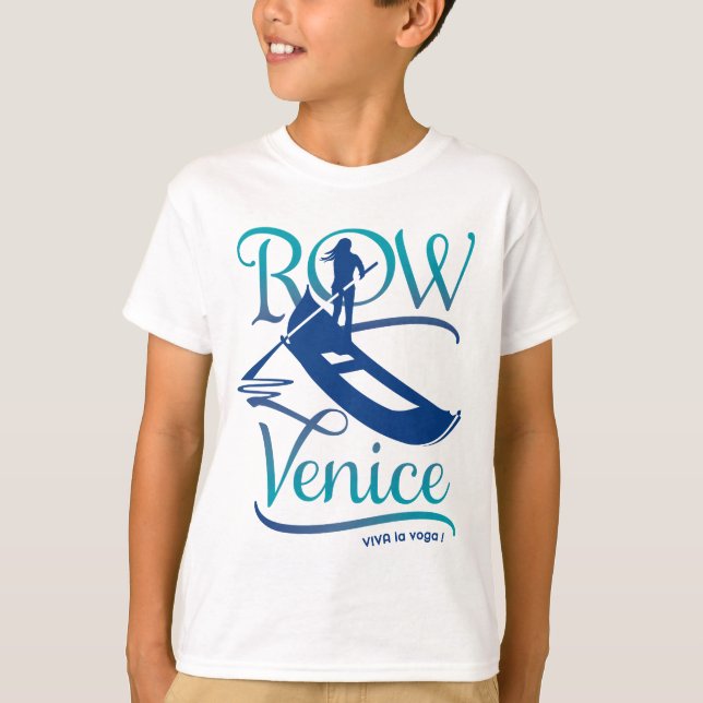 T-shirt Venise de rangée (Devant)