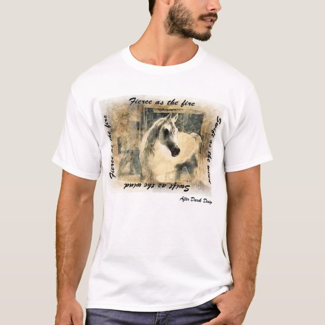 T-shirt Vent féroce (Devant)