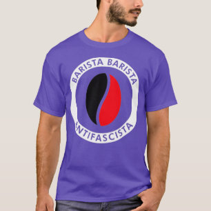 T-shirt VENTE Barista Antifascista A