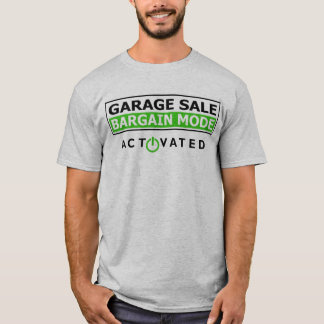T-shirt vente de garage, mode marchand, chemise drôle