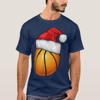 T-shirt Ventilateur de basket Père Noël Sport Entraîneur F