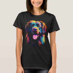 T-shirt Ventilateur de chiens de randonnée de Terre-Neuve