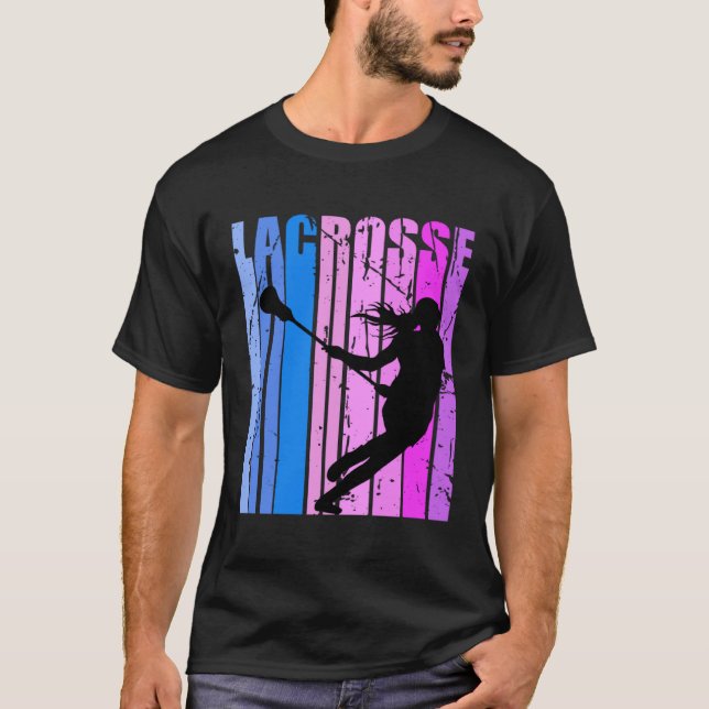 T-shirt Ventilateur de crosse Motivational Aime le Joueur  (Devant)