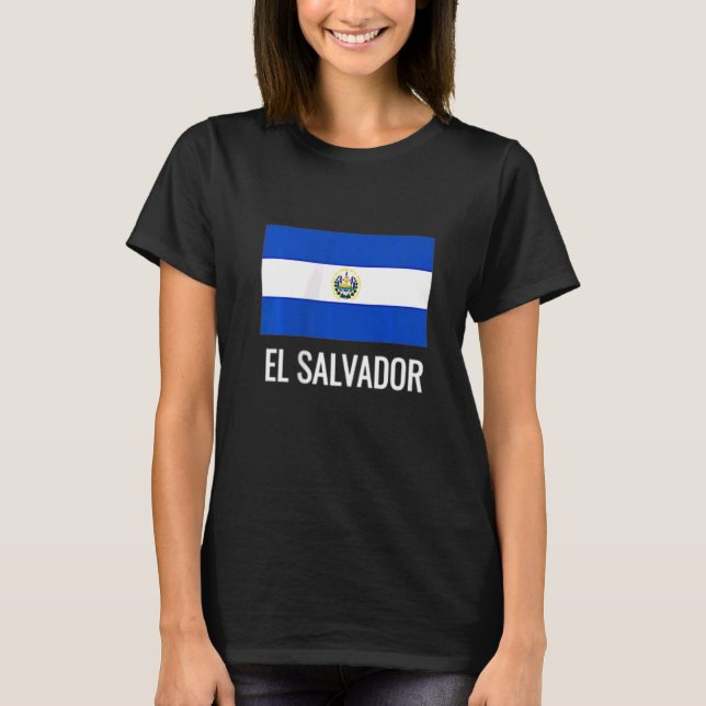 T-shirt Ventilateur de football de poche Fútbol El Salvado (Devant)