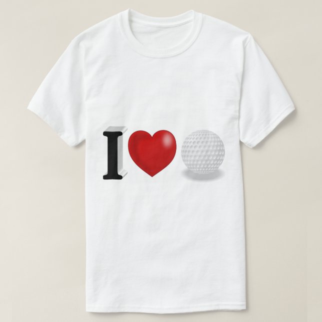 T-shirt Ventilateur de golf (Design devant)