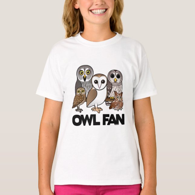 T-shirt Ventilateur de hibou (Devant)