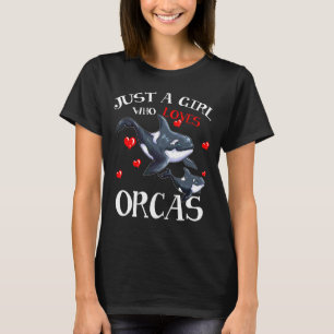 T-shirt Ventilateur D'Orca Mammifères Marins D'Animal De M