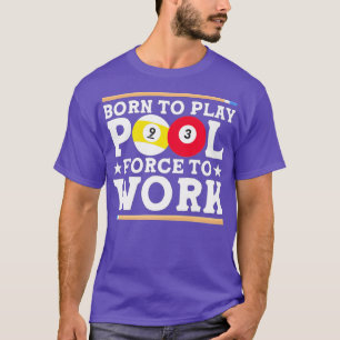 T-shirt Ventilateur Du Pool Billard