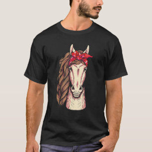 T-shirt Ventilateurs d'élevage de chevaux Mignonne Animal 