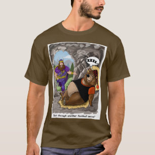 T-shirt Ventilateurs Vikings du Minnesota Vikings vs Ours