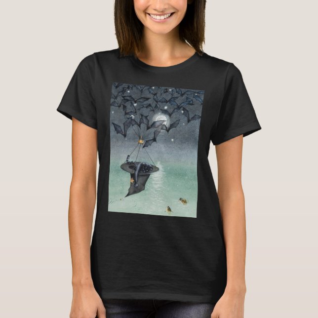 T-shirt Vents doux et mers suivantes (Devant)