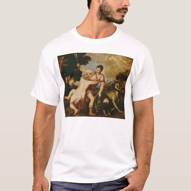 T-shirt venus et Adonis (Devant)