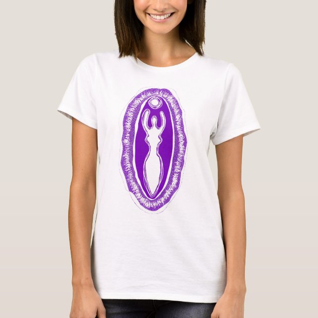 T-shirt Vénus Goddess Yoni (Devant)