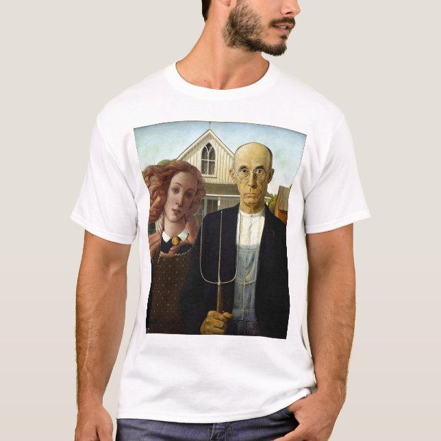 T-shirt Vénus gothique américain (Devant)