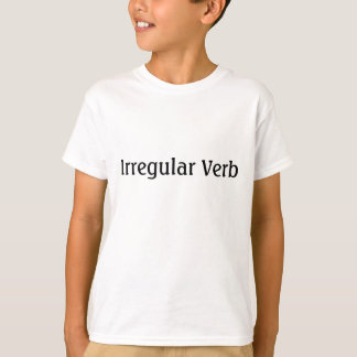 T-shirt Verbe irrégulier