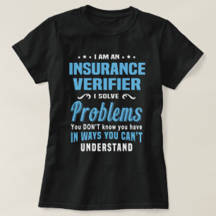 T-shirt Vérificateur d'assurance