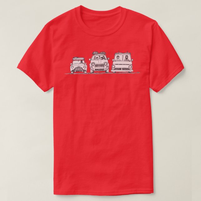 T-shirt Vérification surf (Design devant)