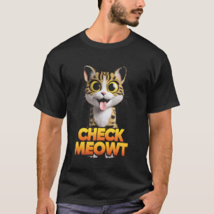 T-shirt Vérifie Moi Drôle De Chat Chaton Amoureux De Chat